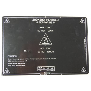 XL Θερμαινόμενο τραπέζι εκτύπωσης PCB Heatbed 200x300mm μιλιμετρέ