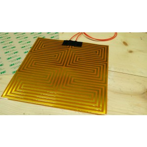 Kapton Flexible heater 23cm x 23cm